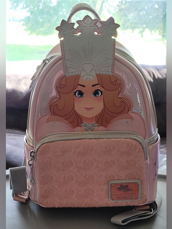 Loungefly Handbags - *Flawed* NWT Loungefly Warner Brothers Wizard Of Oz Glinda Mini Backpack